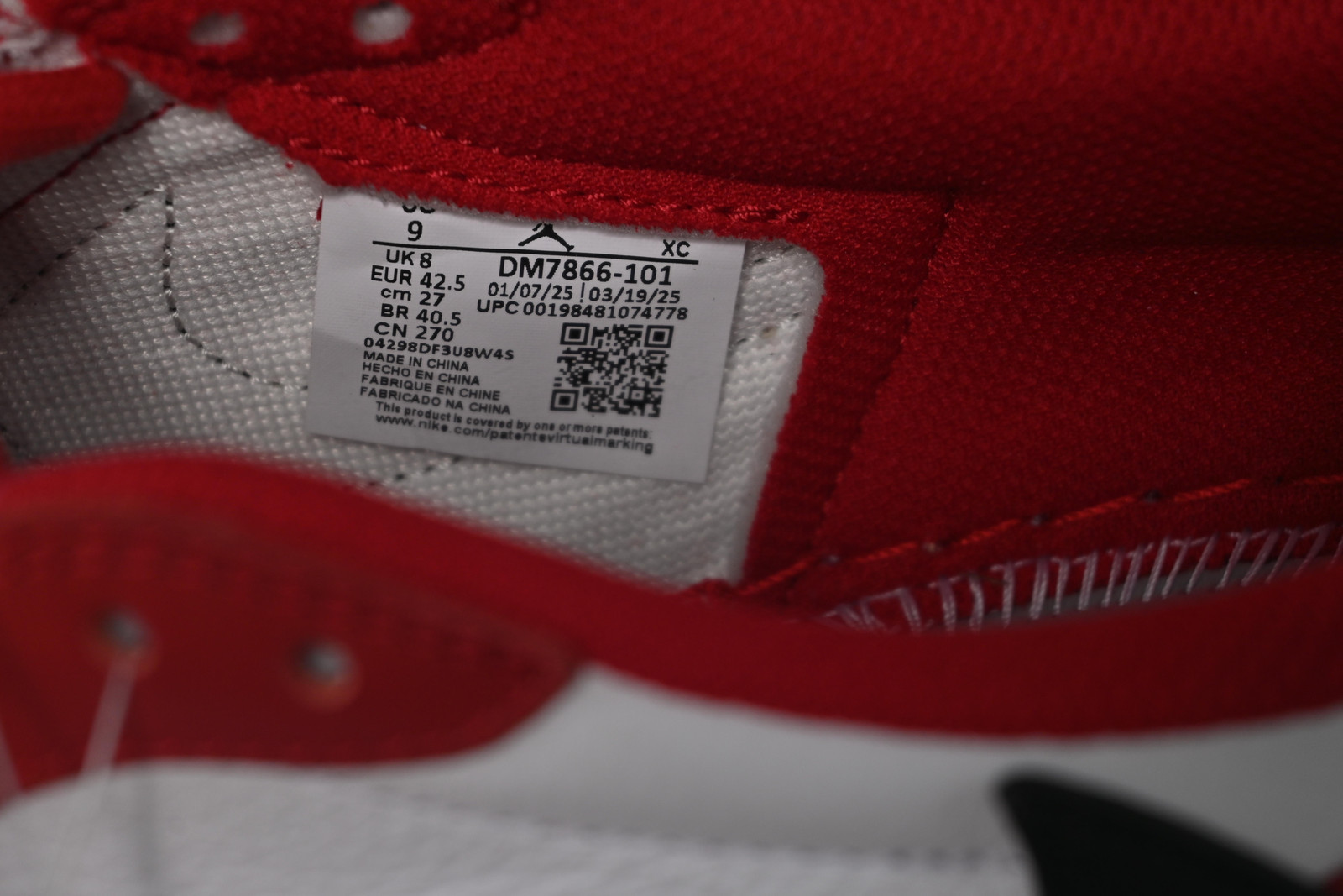 Jordan 1 Travis Scott DM7866-101