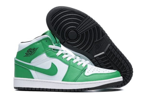 Air Jordan 1 Mid 'Lucky Green' - Image 3